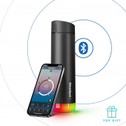 Бутылка для воды HidrateSpark STEEL 620 мл металл Black
