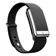 Кожаный  ремешок для Whoop MG 14mm L LeatherLuxe Black/Titanium