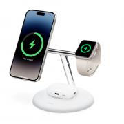 BELKIN BOOSTCHARGE PRO 3-В-1 МАГНИТНАЯ ЗАРЯДНАЯ ПОДСТАВКА White