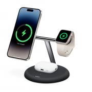 BELKIN BOOSTCHARGE PRO 3-В-1 МАГНИТНАЯ ЗАРЯДНАЯ ПОДСТАВКА Black