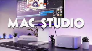 Настольный компьютер Apple Mac Studio M4 Max, 36 ГБ RAM, 1 ТБ  Серебристый