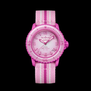 Swatch BIOCERAMIC SCUBA FIFTY FATHOMS COLLECTION PINK OCEAN