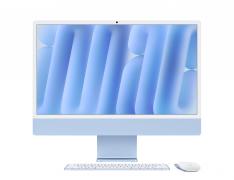 Моноблок Apple iMac 4.5K 24" (M4 10-Core, GPU 10-Core, 16GB, 512GB) (Голубой | Blue) (2024)