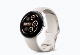 Google Pixel Watch Gen3 45mm Wi-Fi Алюминиевый корпус полированного серебра/спортивный ремешок из фарфора